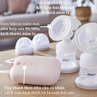 Máy hút sữa điện đôi Eureka Philips Avent(E) 393.11