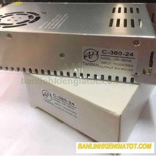 NGUỒN TỔ ONG 24V 15A (CÓ QUẠT) loại tốt