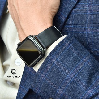 Dây da bò cao cấp apple watch 40mm 44mm 38mm 42mm cho đồng hồ iwatch series 6 5 4 3 2 1 se