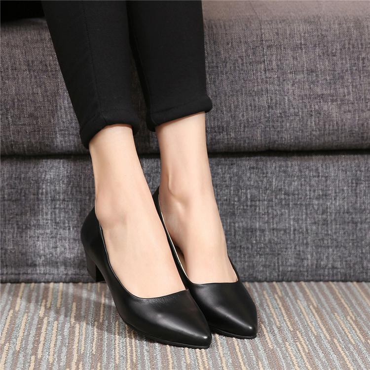 Giày búp bê công sở 5p đủ màu xk01 Rosa CG-