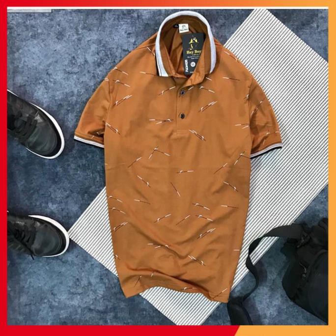 Áo Thun Nam ⚡FREESHIP – HÀNG CHẤT⚡ Cổ Bẻ Tay Ngắn In họa Tiết, Chất Liệu Thun Cá Sấu Cao Cấp - Start Man | BigBuy360 - bigbuy360.vn