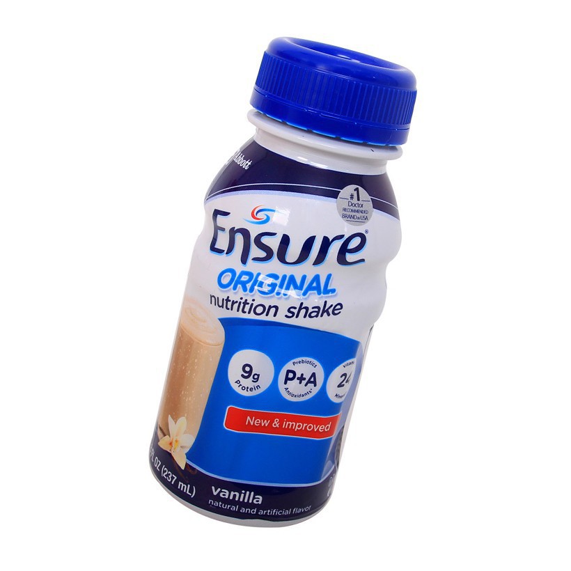 Lốc 6 chai sữa nước Ensure Vani 237ml - HSD luôn mới