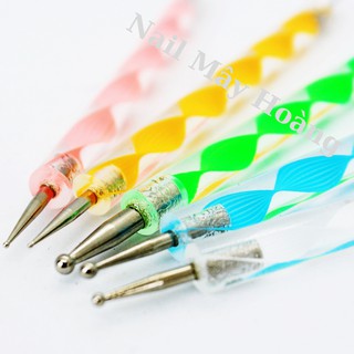 Bút chấm bi nail vẽ móng sét 5 bút 2 đầu