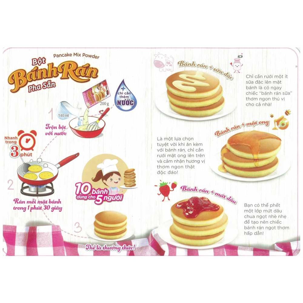 [Q.3] QUẬN 3 [DEAL SỐC] [RẺ NHẤT SHOEE] 200 GRAM BỘT BÁNH RÁN PHA SẴN AJIMOTO (DORAEMON) ĐỦ CÁC LOẠI