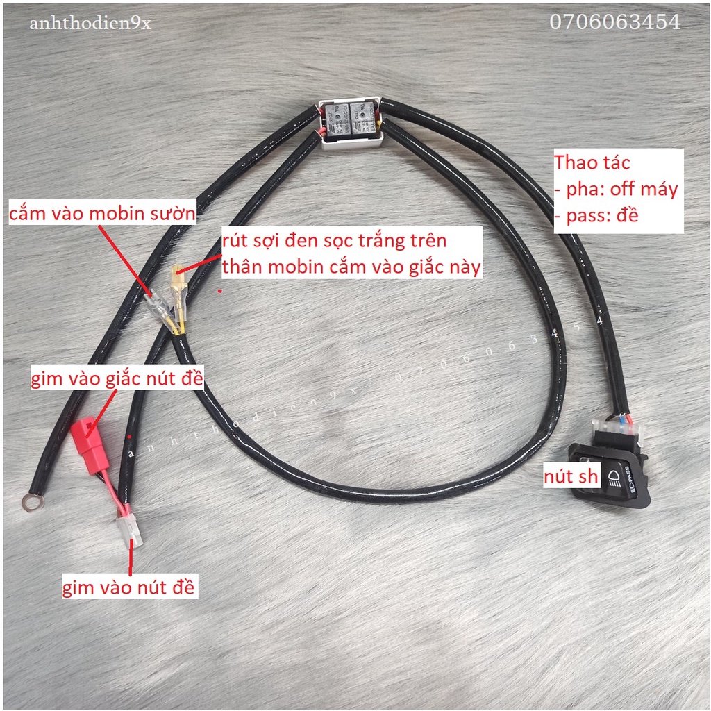 Freeship Extra Mạch Tắt Máy Và Để Máy Trên Nút Passing Sh