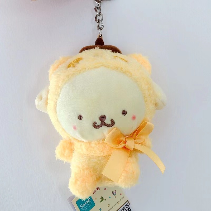 Móc Khóa Nhỏ Hình Sanrio Melody / Kuromi / Hello Kitty / Keroppi / Cinnamoroll Phong Cảnh Nhật Bản