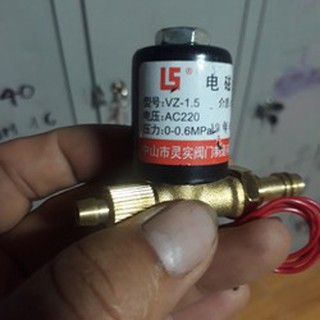 Van khí 220v loại nhỏ dùng cho máy tig.máy mích máy cắt PLASMA