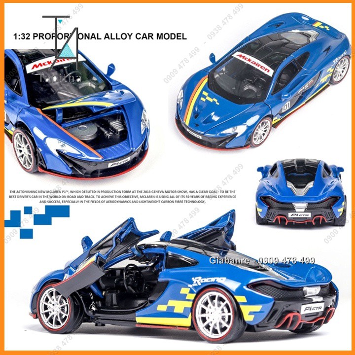 XE MÔ HÌNH MCLAREN P1 GTR TỈ LỆ 1:32 - DOUBLE HORSE - 9803