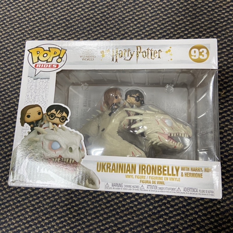 Mô hình Funko Harry Potter, The Gringott's Dragon with Harry, Ron, Hermione