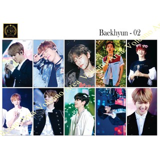 [EXO] Set Sticker Baekhyun - 5 mẫu (có nhiều mẫu hình dán Kpop)