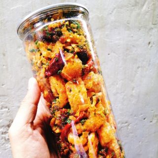 Hủ pet 150g Da heo chiên nước mắm