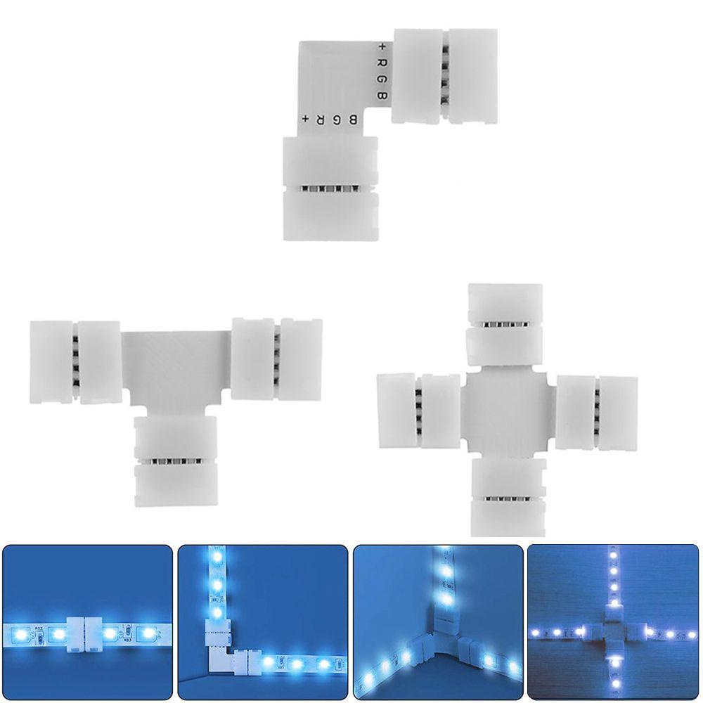 YIYU Set 10 Dây Cáp Nối Đèn Led Hình Chữ T / L / X