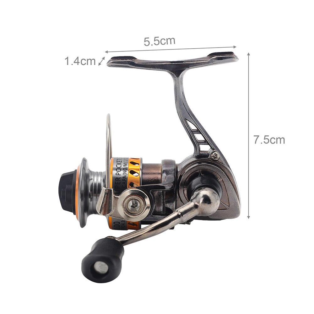 Máy Câu Cá Mini 4.3:1 Chất Lượng Cao