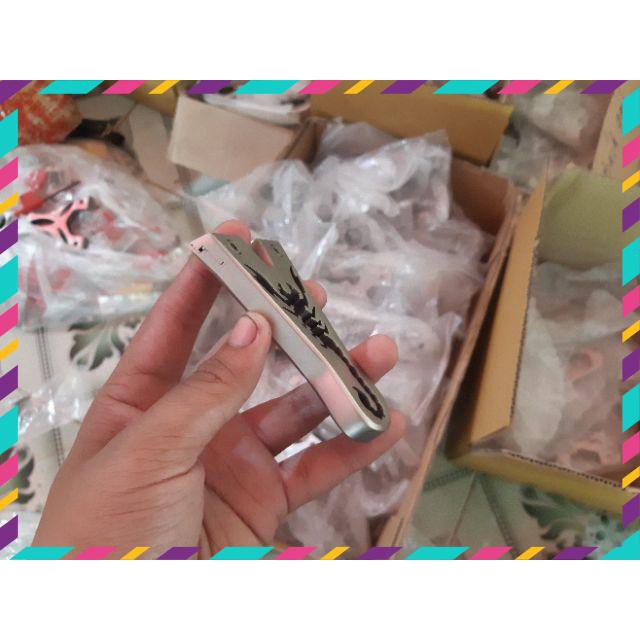 Ná cao su dây dẹp bò cạp siêu gọn trạc 5.2cm tặng 2 dây vs hít