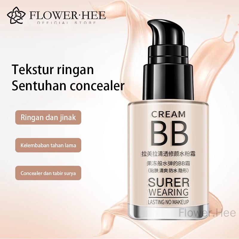 (Hàng Mới Về) Kem Nền Bb Che Khuyết Điểm Dưỡng Ẩm Kiềm Dầu Chống Thấm Nước Và Mồ Hôi Làm Sáng Da | BigBuy360 - bigbuy360.vn