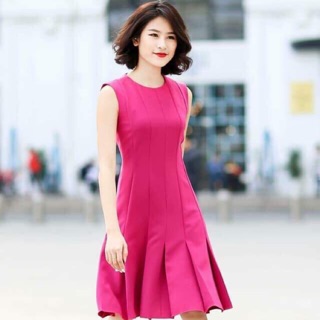 Váy đầm xếp ly ELise size S