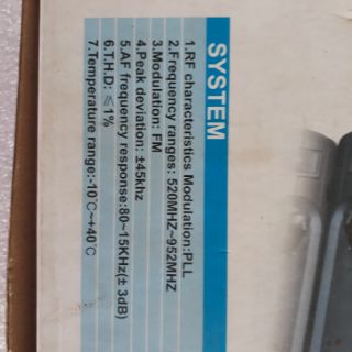 Mic không dây BO SE  BS - 206