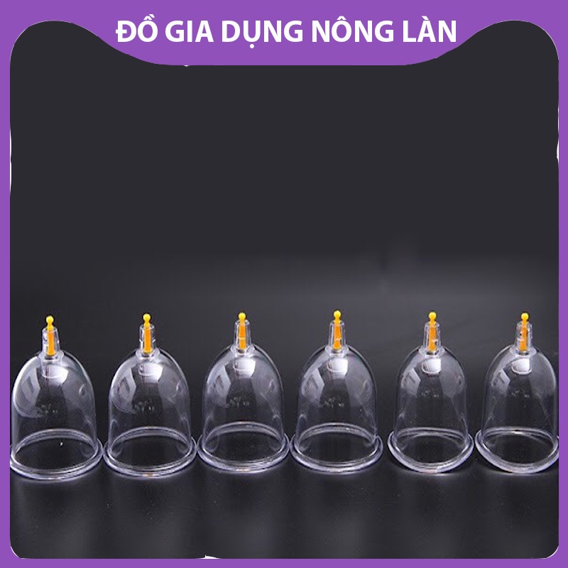 Bộ giác hơi không dùng lửa(12 phụ kiện) Chăm Sóc Sức Khỏe An Toàn - Giúp Lưu Thông Máu NL Shop