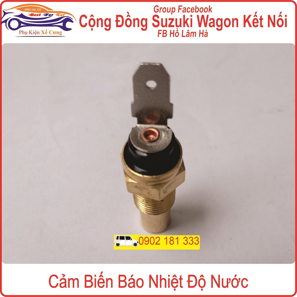 Cảm Biến Mở Quạt Két Nước + Báo Nhiệt Độ Nước Suzuki Wagon R+