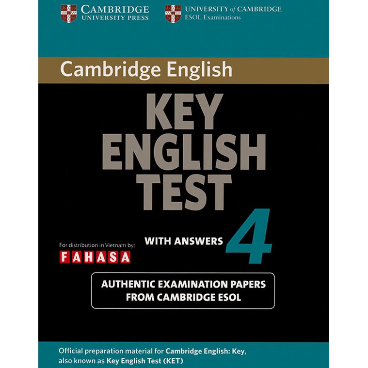 Sách - Cambridge Key English Test (KET) 4