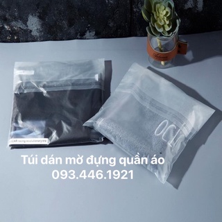 Túi dán mép OPP, túi dán mơ đựng quần áo size 25x35