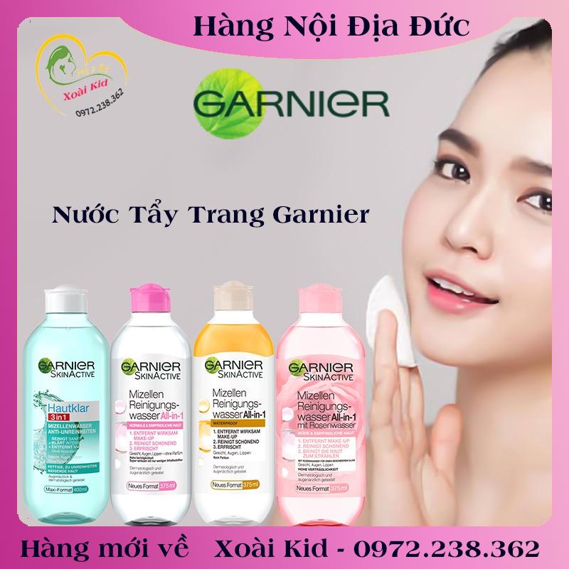 Nước tẩy trang Garnier chuẩn Đức
