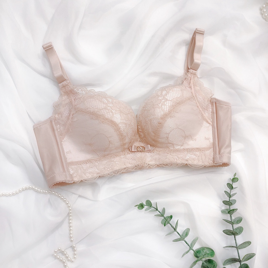 Áo lót ren không gọng đệm vừa nâng ngực tự nhiên chống xệ LABRA