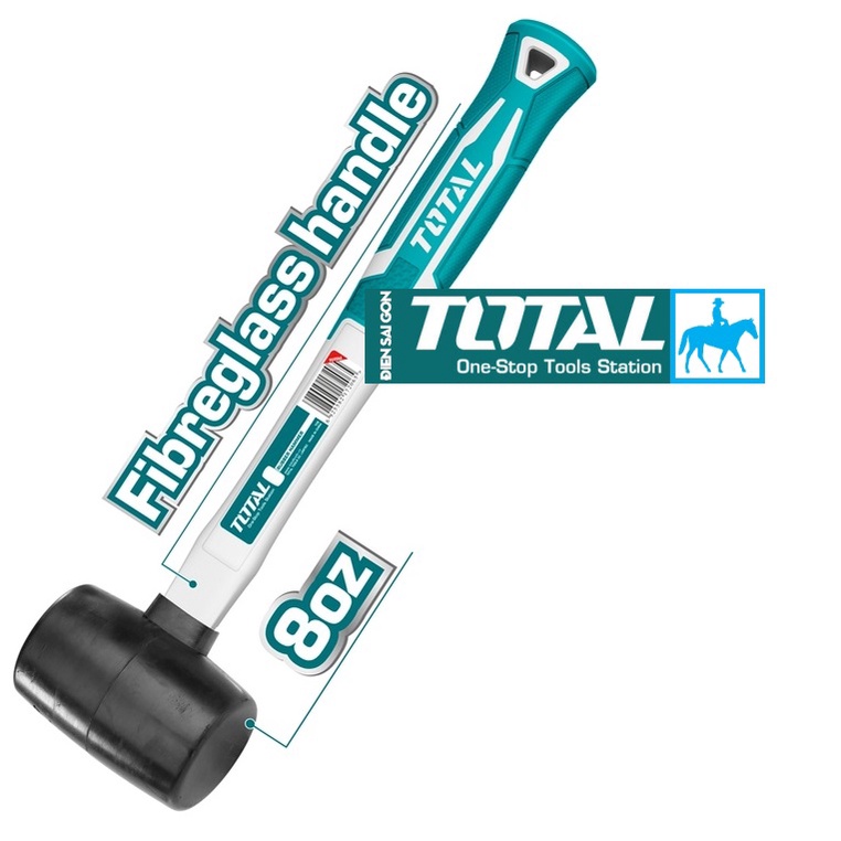 Total Búa cao su 220g 8oz THT76816