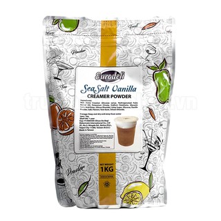 Bột kem topping vị muối biển/vị phô mai túi 1kg dùng pha chế trà sữa