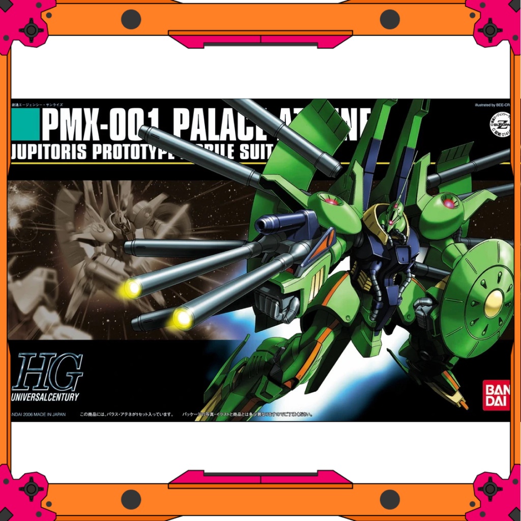Mô hình lắp ráp Bandai Gundam Zeta HG UC 1/144 Palace Athene