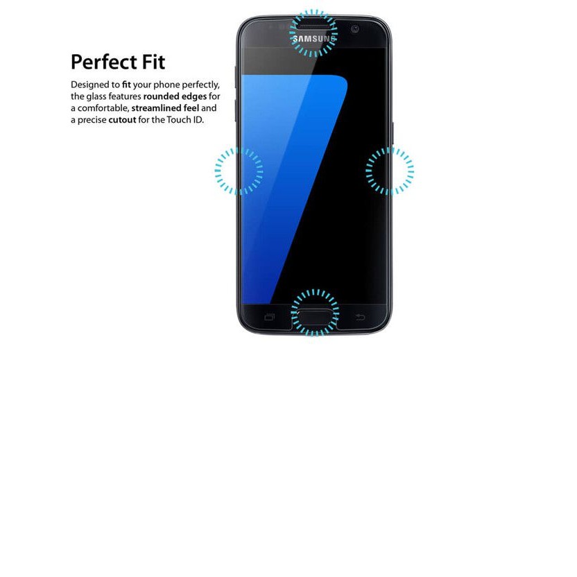 Kính cường lực trong suốt Glass cho điện thoại Samsung Galaxy S7