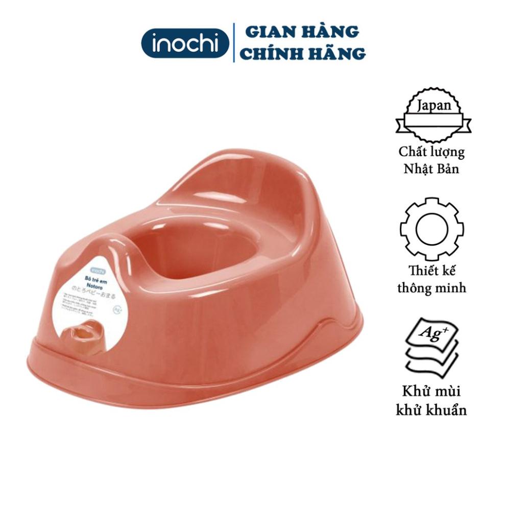 Bô trẻ em Notoro INOCHI thiết kế dễ sử dụng với nhựa cao cấp cho bé khi đi vệ sinh tiện lợi BONHO - Giao màu ngẫu nhiên