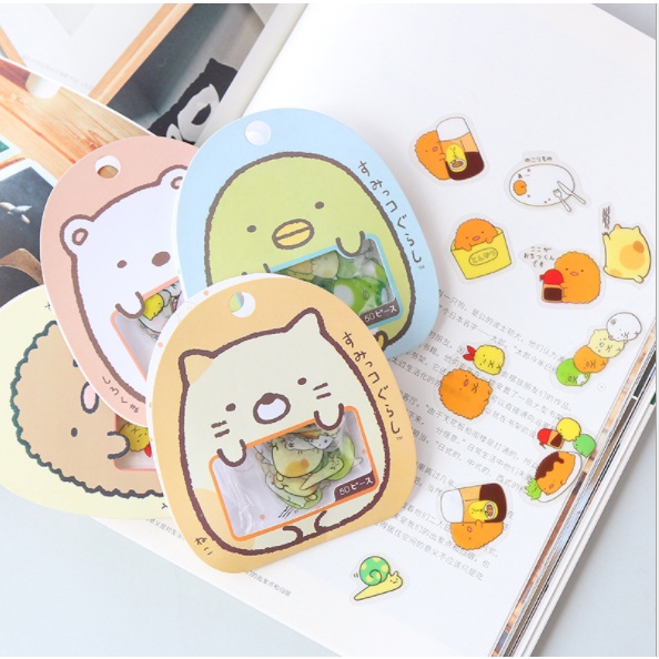 Set 50 Miếng Sticker Dán Mẫu Động Vật - Nhãn Dán Hoạt Hình Trang Trí Sổ Tay, Điện Thoại,...DIY không thấm nước