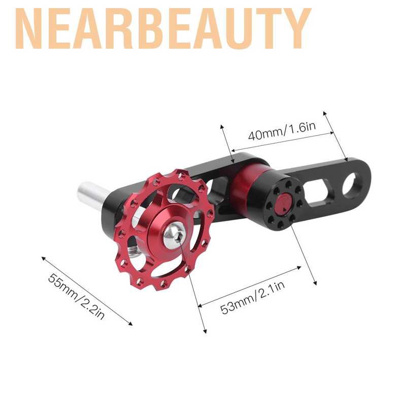 Nearbeauty ZTTO Aluminium Alloy Bicycle Chain Tensioner for Single Speed Folding