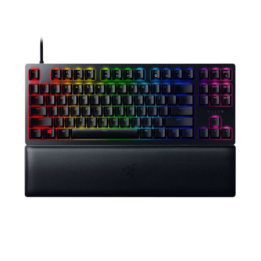 Bàn phím cơ bluetooth máy tính không dây có dây mazi gaming switch led rgb màu sắc giá rẻ Razer Huntsman V2 Tenkey L6687