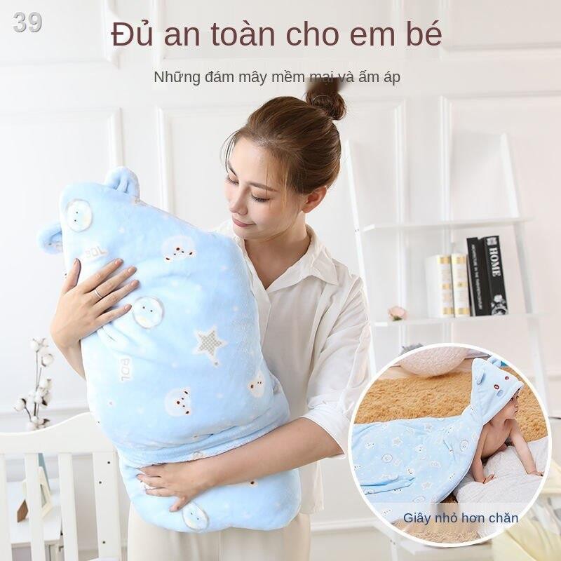 IChăn bông cho bé, xuân hè, điều hòa sơ sinh, quấn chống sốc bé