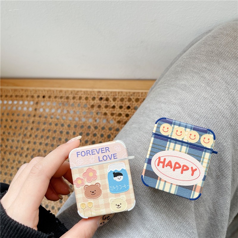 Vỏ Bảo Vệ Hộp Đựng Tai Nghe Họa Tiết Hoạt Hình cho Iphone Airpods Pro Airpods 1 Airpods 2 | BigBuy360 - bigbuy360.vn