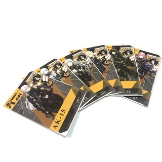 [Mã TOYDEC hoàn 20K xu đơn 50K] Thẻ bài T-Dolls card Girls Frontline set đội DEFY