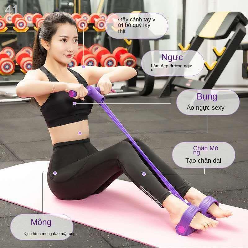 Thiết bị tập đạp xe để giảm cân yoga thể dục tại nhà béo Bài dạ dày Dây đàn hồi phụ trợ