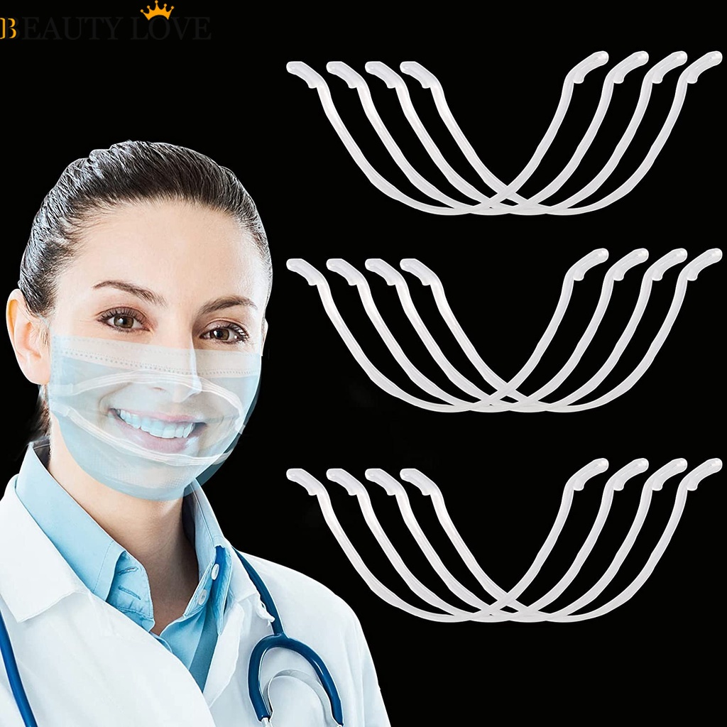 Khung Đỡ Khẩu Trang 3D Hỗ Trợ Phòng Hô Hấp / U-Belt / Miệng / Son Môi Bảo Vệ Mũi