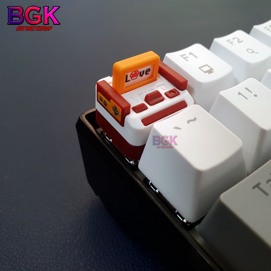 Keycap Artisan Hình Máy Game Nintendo FC Cực Đẹp và chi tiết ( keycap lẻ )