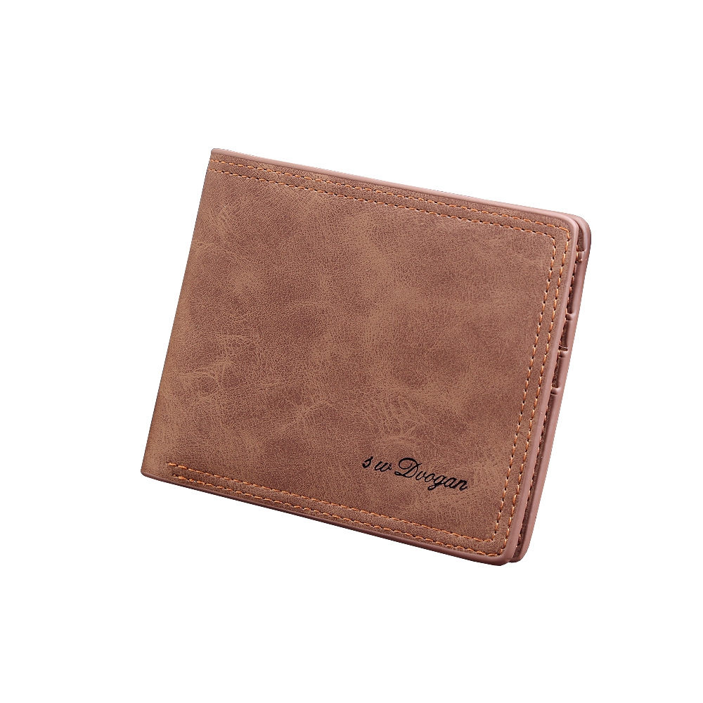 ➤♕❀❤Men´s Leather Bifold ID Card Holder Purse Wallet Billfold Handbag Slim Clutch