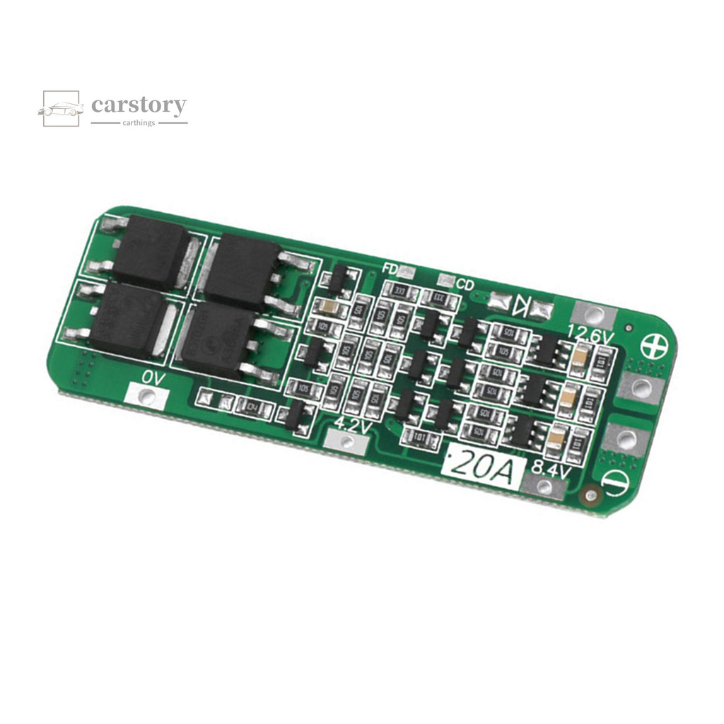 Bo Mạch Bảo Vệ Pin Li-Ion 18650 26650 Pcb Bms 12.6v 3s | HolCim - Kênh ...
