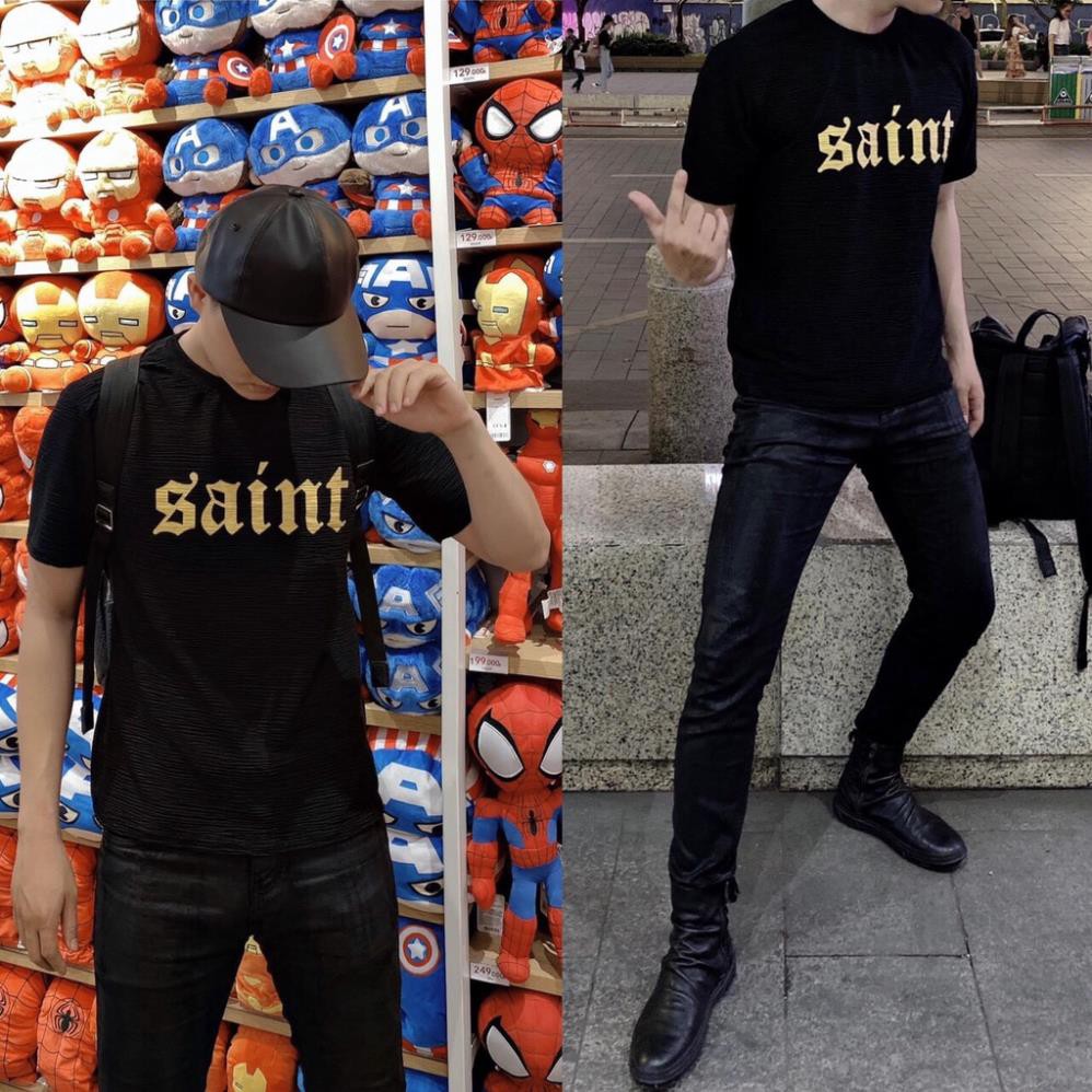 (TRÙM SỈ) Áo thun nam ,Áo phông nam hàn quốc cao cấp đẹp giá rẻ TCS MÃ SỐ SAINT