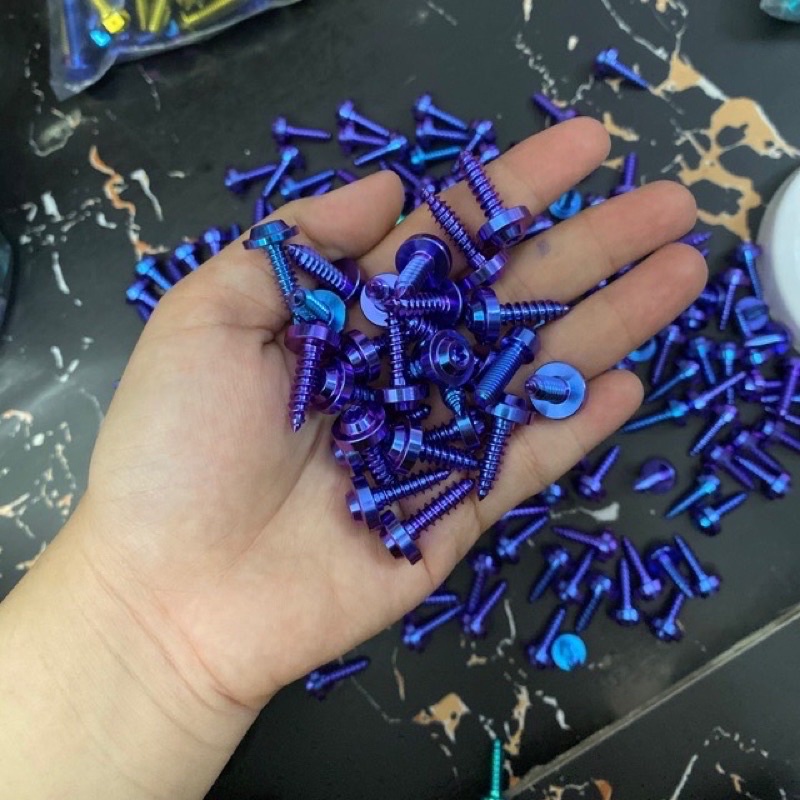 Ốc Titan Gr5 5li Xoắn Gắn Các Dòng Xe