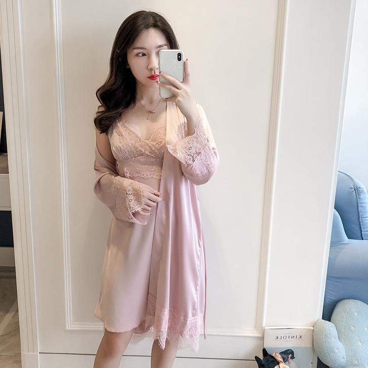 Quảng Cáo 1.1 (RA-1291)|Áo Choàng Ngủ/ Áo Choàng Kimono Lụa 2 Trong 1 Loại 1910 / Sesingan / Áo Choàng Ngủ | BigBuy360 - bigbuy360.vn