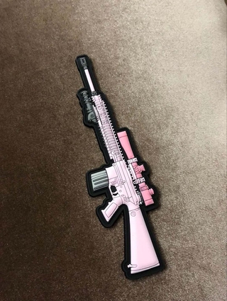 Patch Dán SR25 PVC Pink