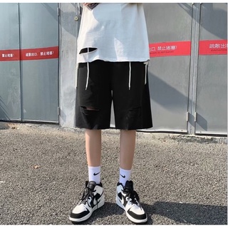 Quần short thun rách ( size M - 3XL tương ứng 30kg -100kg )