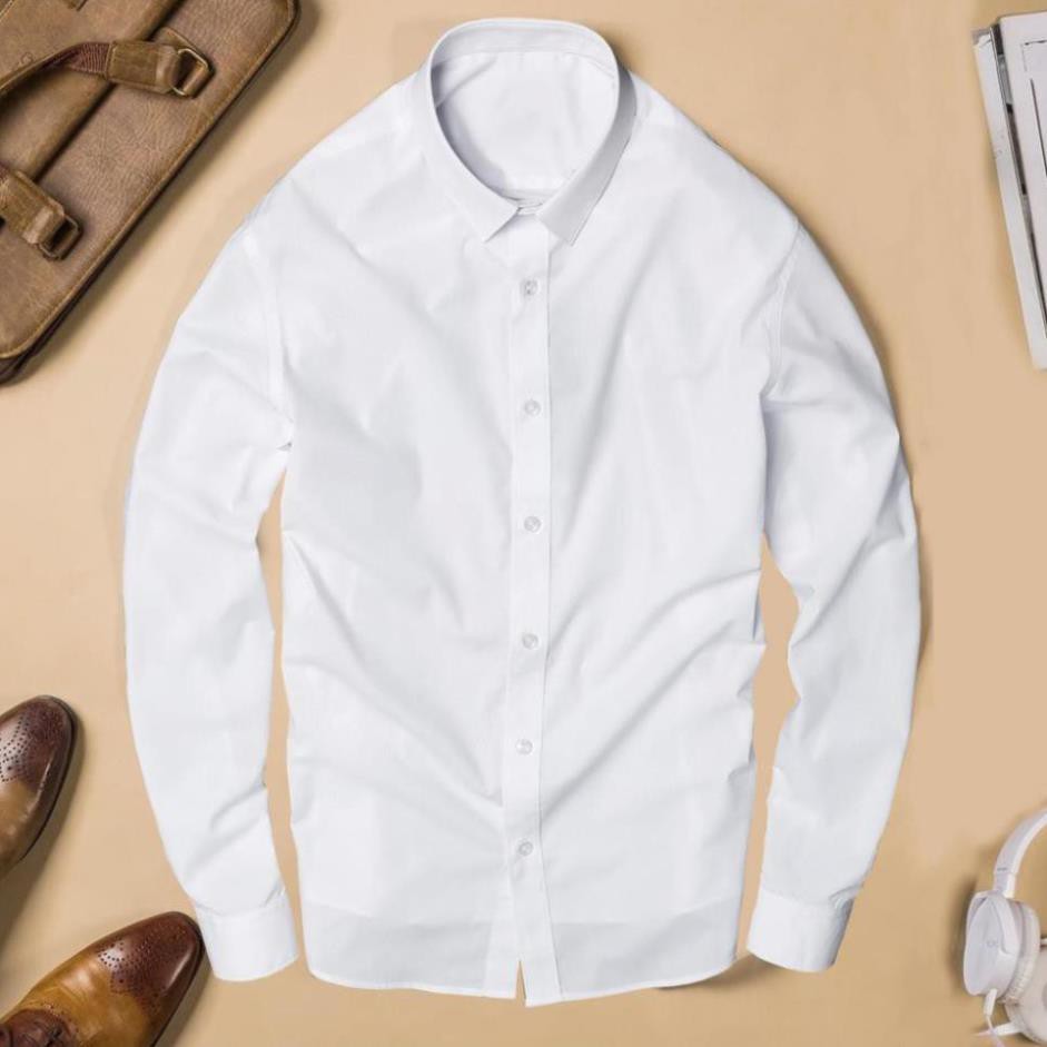 [ĐỒ ĐẸP - GIÁ TẬN GỐC] Áo sơ mi nam dài tay cổ bẻ vải cotton lụa thái chống nhăn chống xù cực sang trọng mát mịn | BigBuy360 - bigbuy360.vn