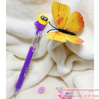Bút chì bấm minion 0.5mm N256